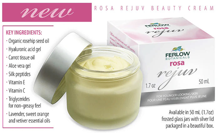 Crème visage Rosa Rejuv - Ferlow Botanicals - 50ml